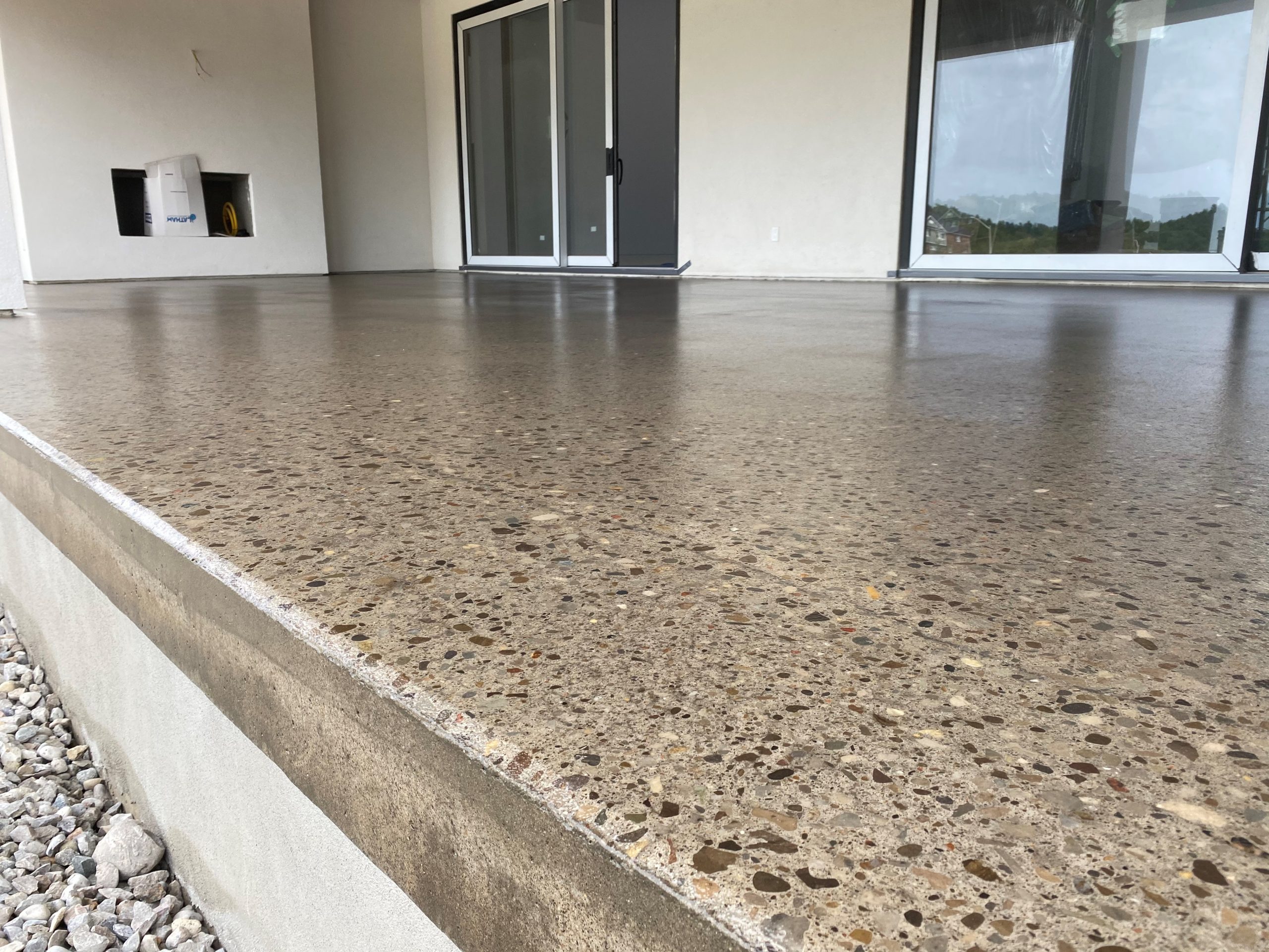Concrete floor grinding